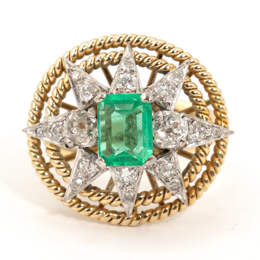 Anillo de esmeralda