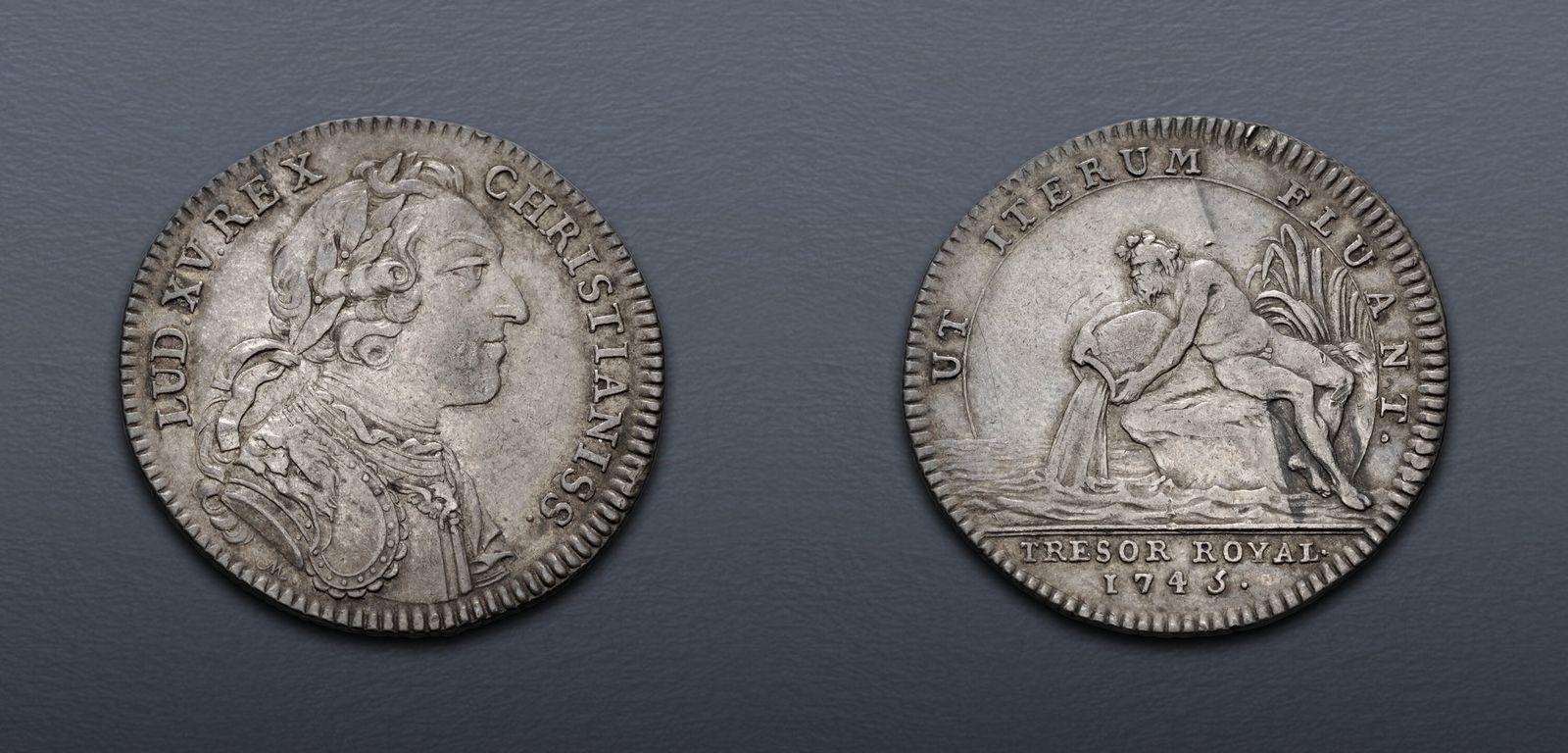 FRANCE, Royal. Louis XV le Bien-Aimé (the Well-Beloved). 1715–1774. AR