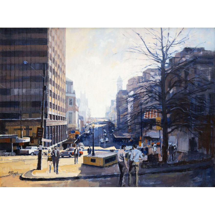 Henry Edwards 'Late Afternoon, Wellesley Street'