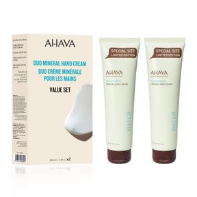 AHAVA DUO ACTIVE DEAD SEA MINERALS HAND CREAM 2 X 150 ML - VALUE SET,5.1 FL OZ (PACK OF 1)
