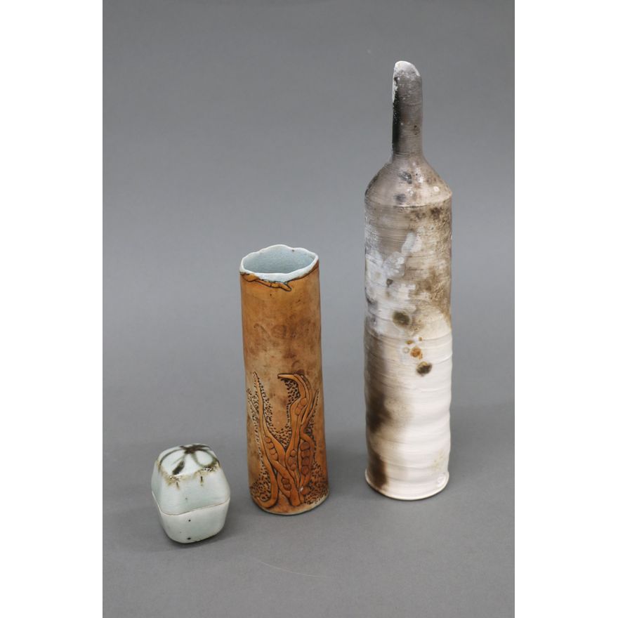NZ Studio Pottery - Three vessels