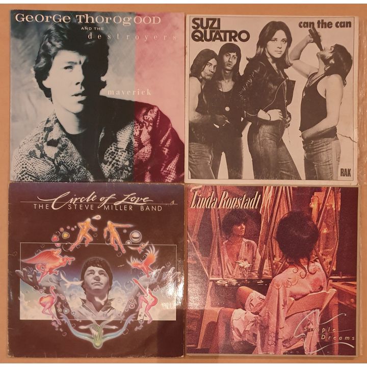 Vinyl Records (x4)