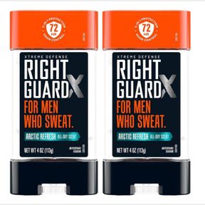 RIGHT GUARD XTREME DEFENSE ARCTIC REFRESH GEL 4 OUNCE MEN (PACK OF 1)