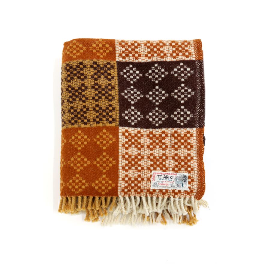 Onehunga Woollen Mills - Te Ariki travel rug