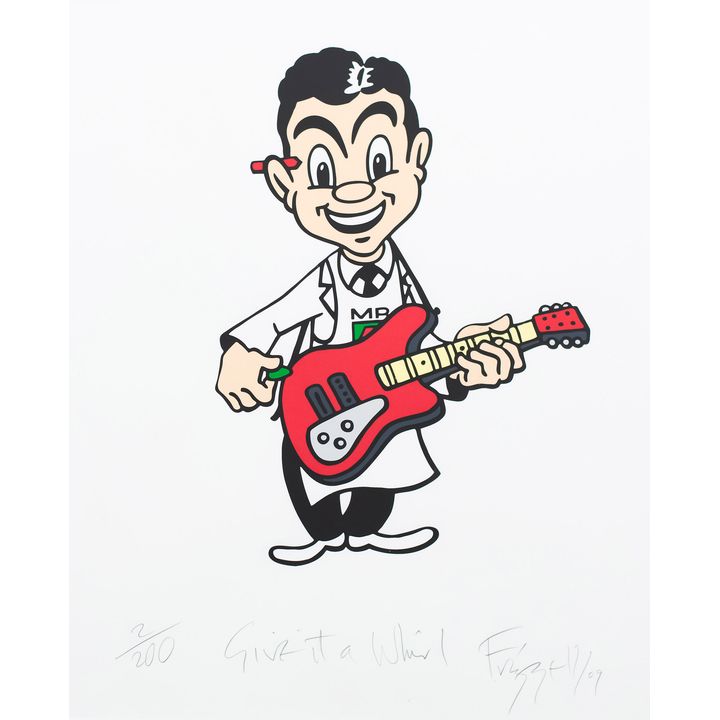 Dick Frizzell 'Give it a Whirl'