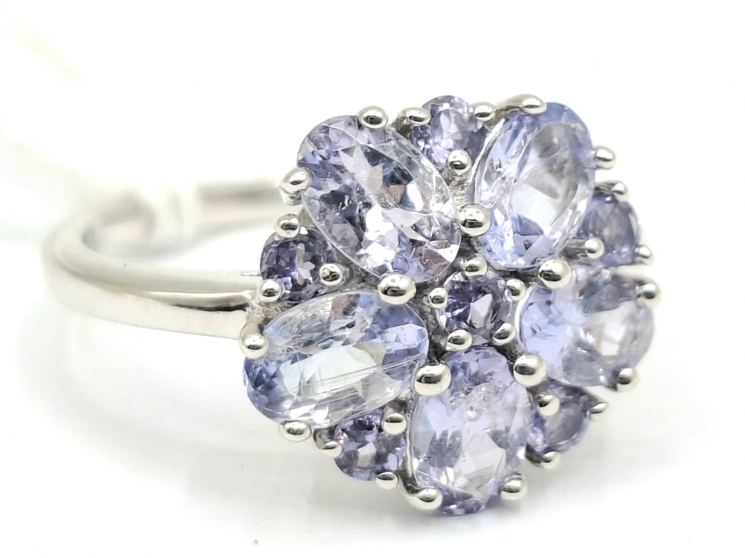 1094 · 925 STERLING SILVER TANZANITE DRESS RING