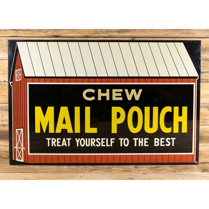 Chew Mail Pouch Tobacco Treat Yourself to the Best Single Sided Metal Sign TAC 9