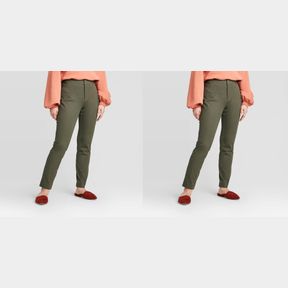 (2) WOMEN'S HIGH-RISE SKINNY ANKLE PANTS - A NEW DAY™ SZ 18