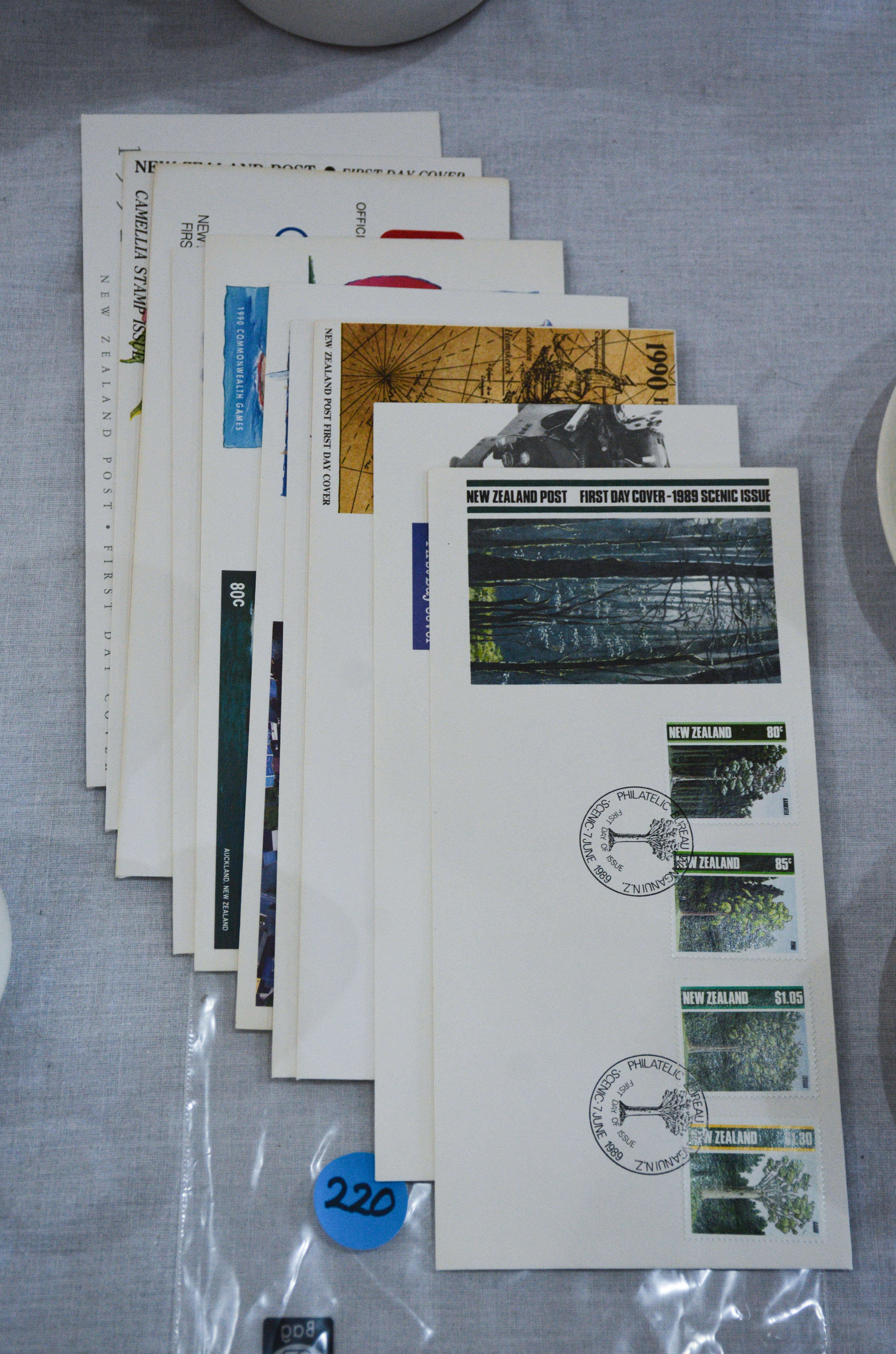 New Zealand First Day Cover Collection — sold at auction in New Zealand for $5