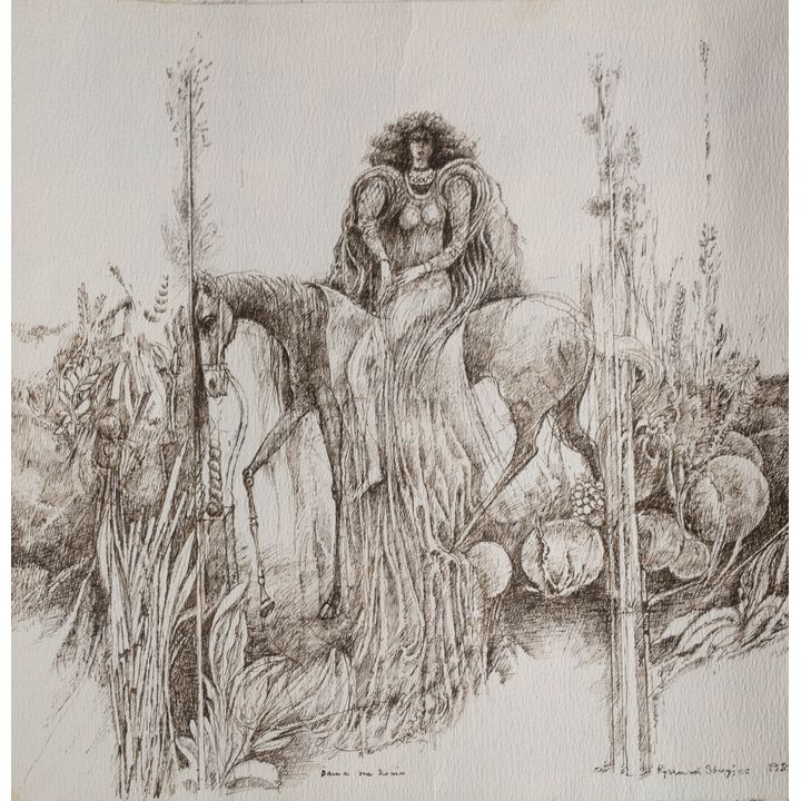 Ryszard Stryjec | Dama na koniu