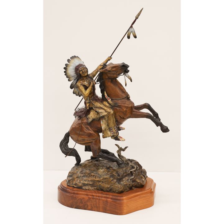 David Manuel ''Joseph Untamed Spirit'' 1982 Bronze