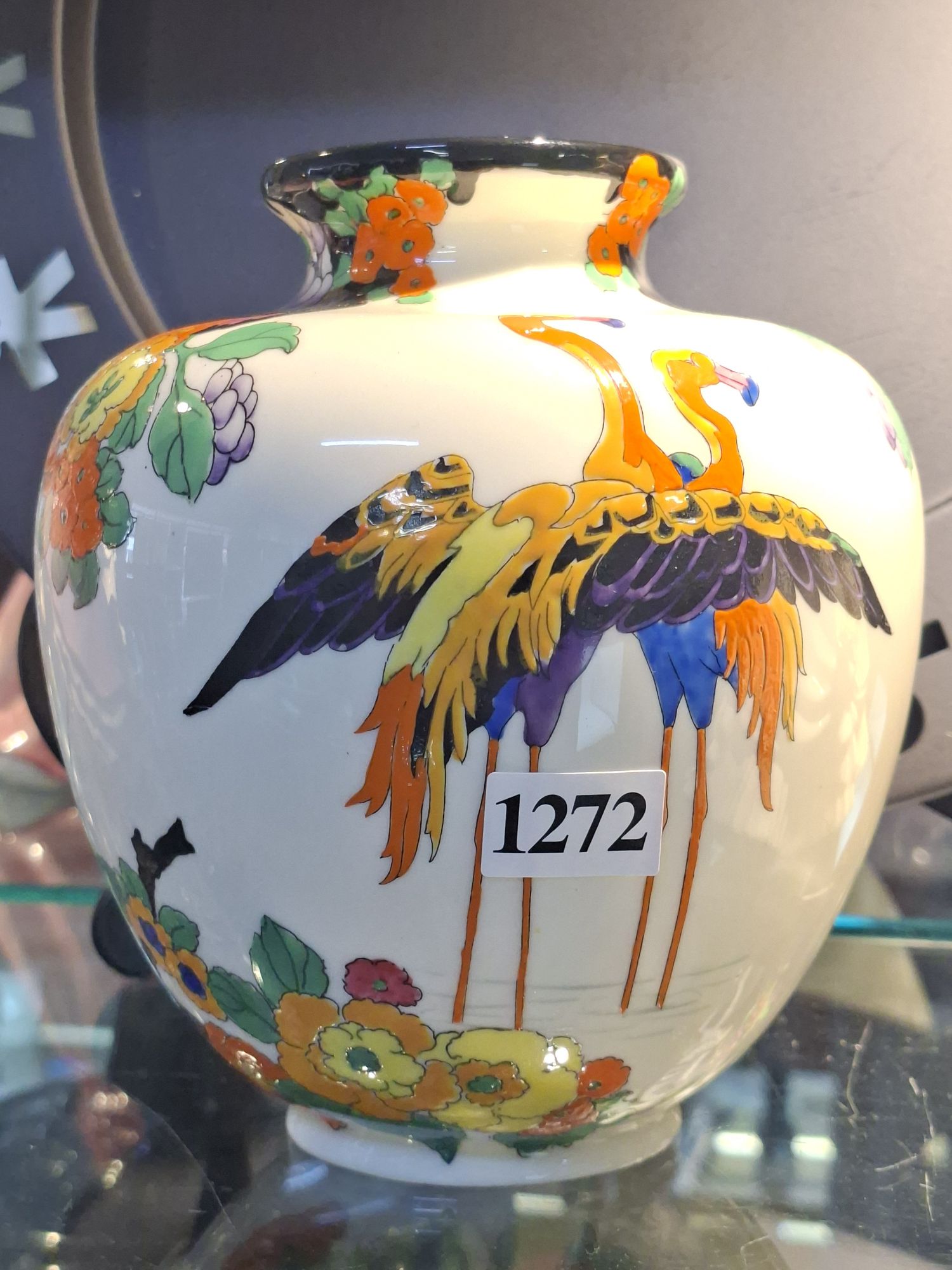 Royal Doulton Flamingo Vase