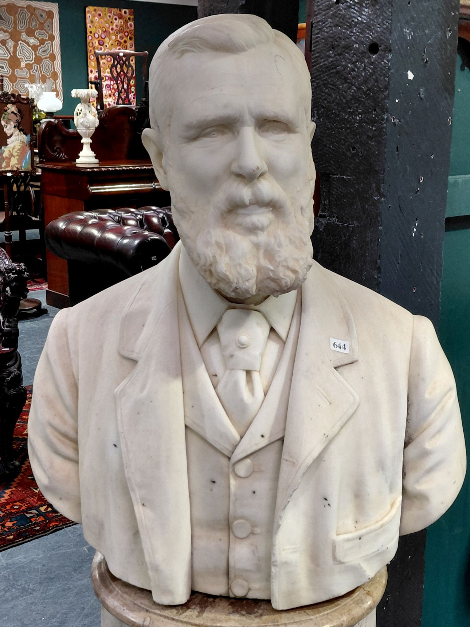 Life Size Marble Bust