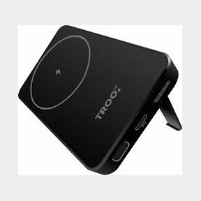 TROO. Certified 10000mAh 20W Fast Charge Wireless MagSafe Powerbank Stand - Black - 1.0 m | SM 51718/3001 B2 (S7)