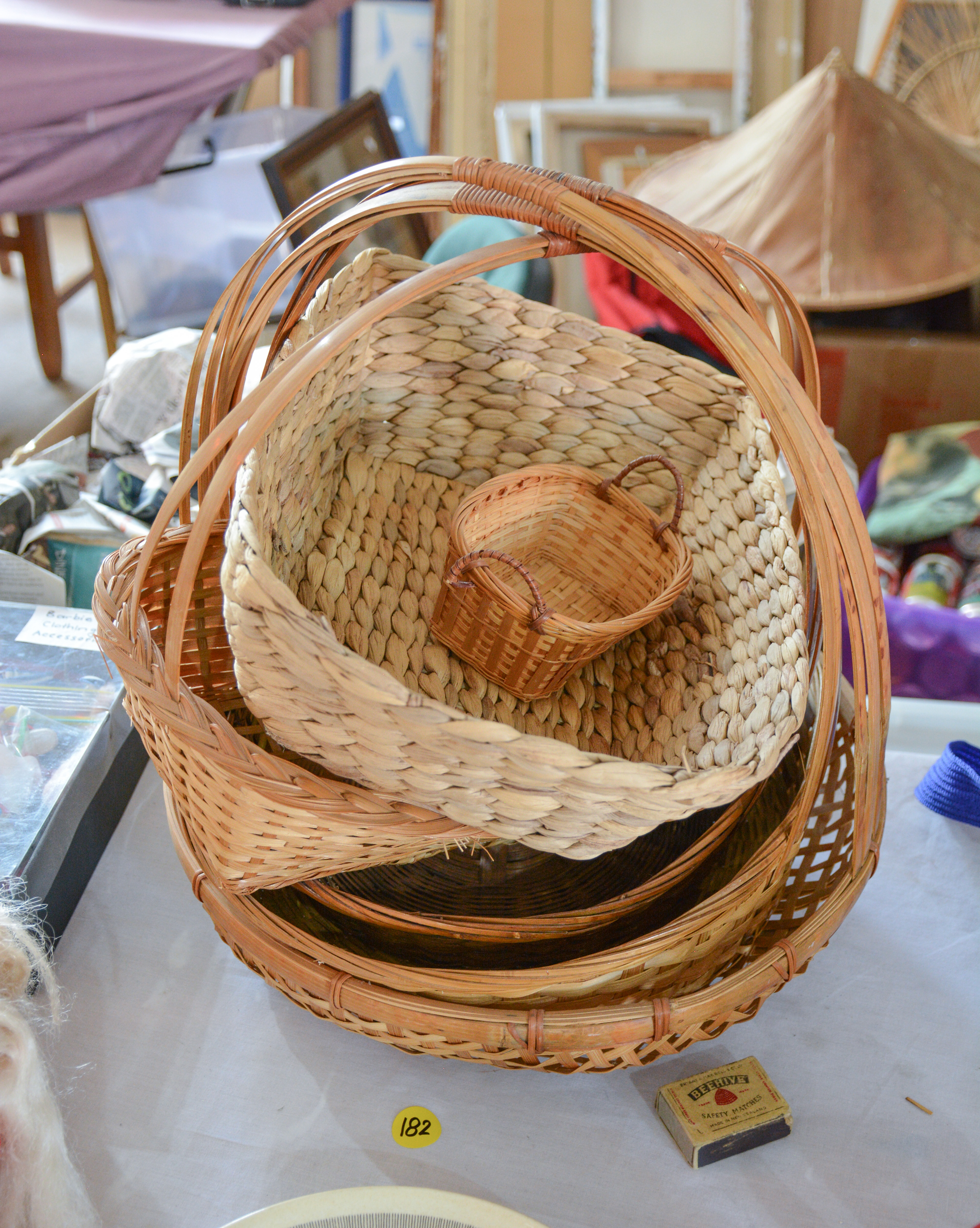 Collection of Woven Baskets — NZ auction result