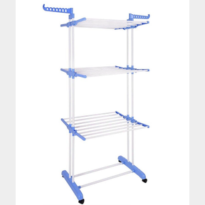 FOLDABLE 3 TIER CLOTHES RACK OUTDOOR INDOOR AIRER -