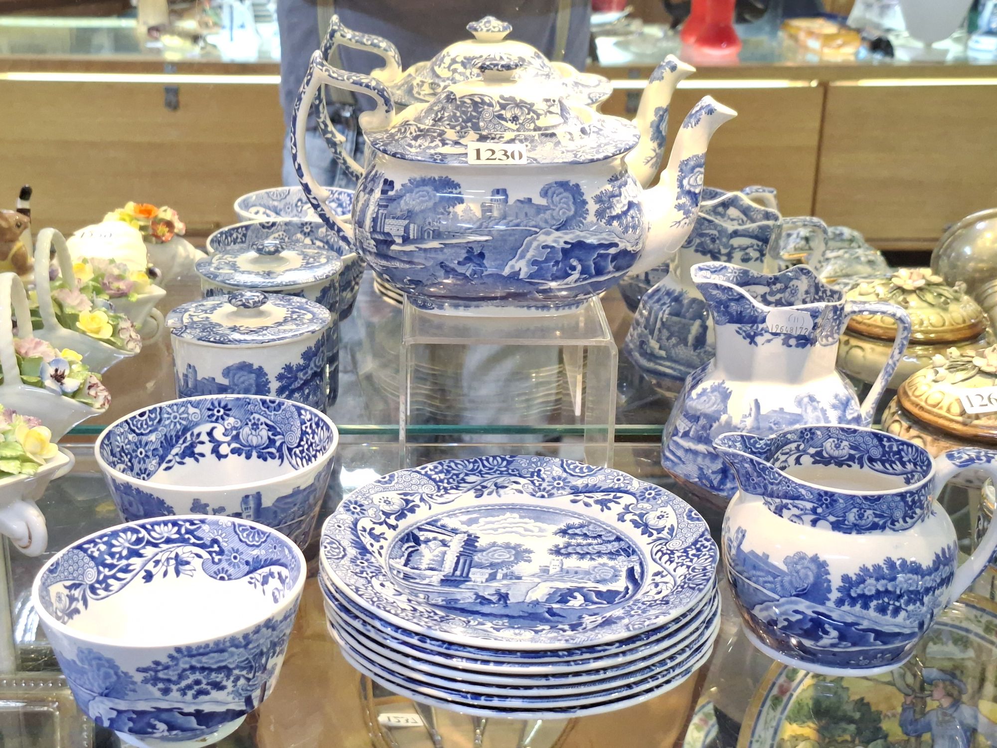 1230 · SPODE ITALIAN TEASET