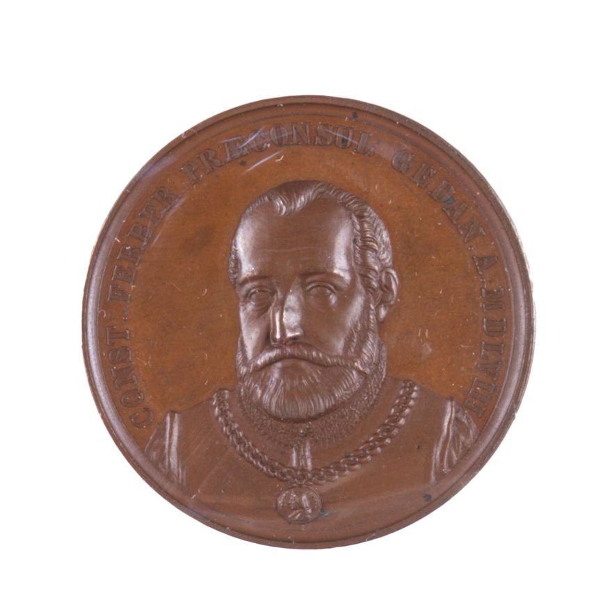 MEDAL – 300 LAT GDAŃSKIEGO GIMANZJUM, 1858 R.