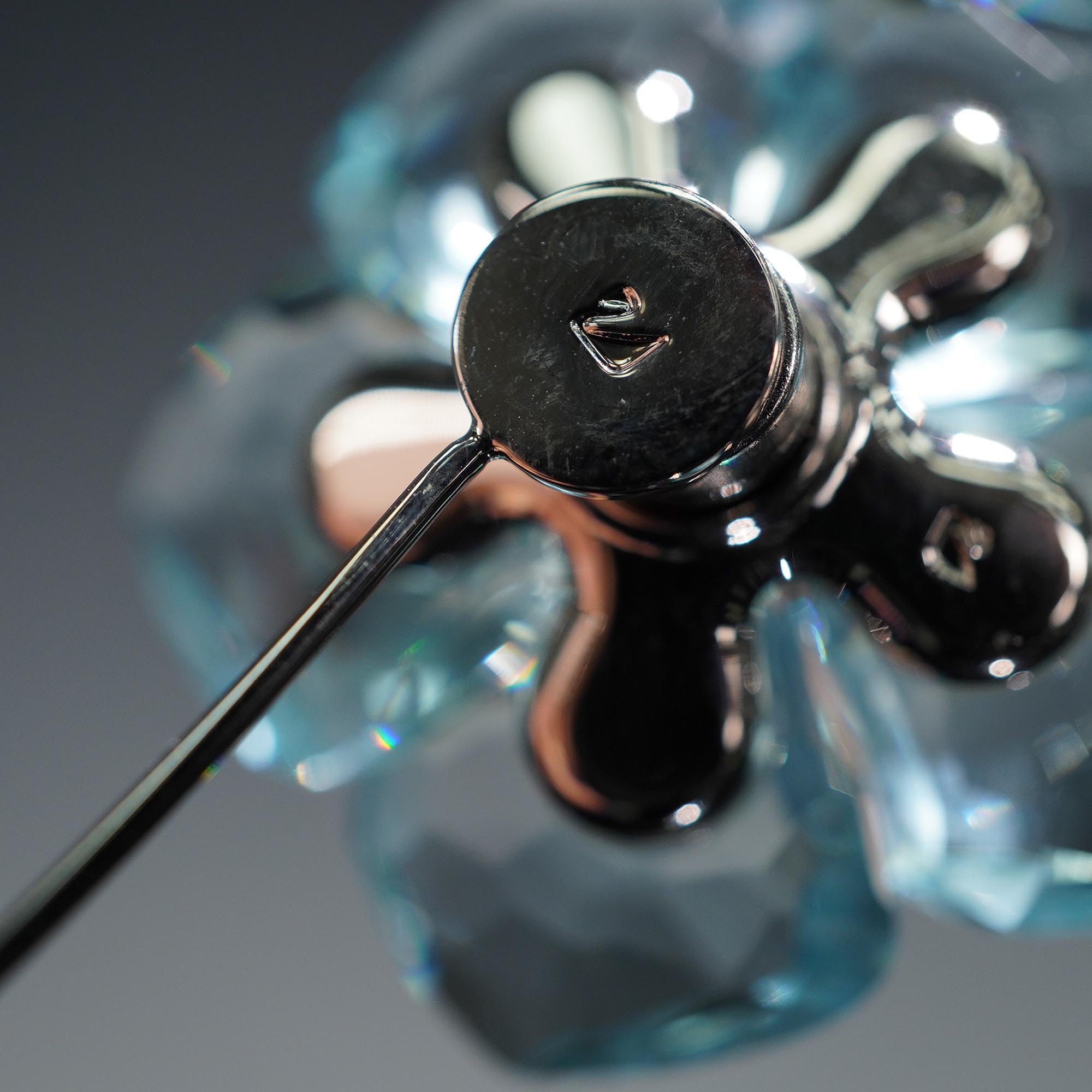 Swarovski Crystal Paradise Flower Figurine, Daeni Light Topaz