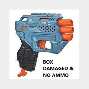 Nerf-Elite Trio 2.0 TD-3 - Nerf Elite 2.0 Trio Td 3-BOX DAMAGED & NO AMMO | (D) AS 51490/454 B5 (S7)