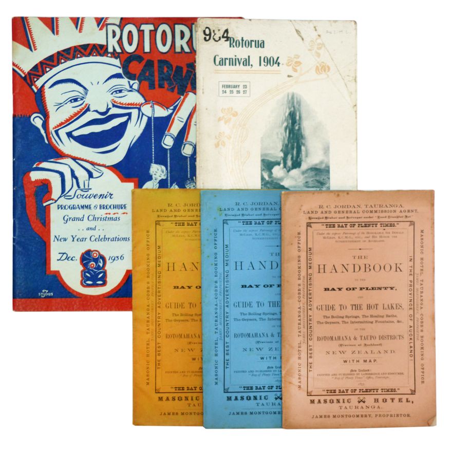 PROGRAMMES & HANDBOOKS [5 items], Rotorua Carnival