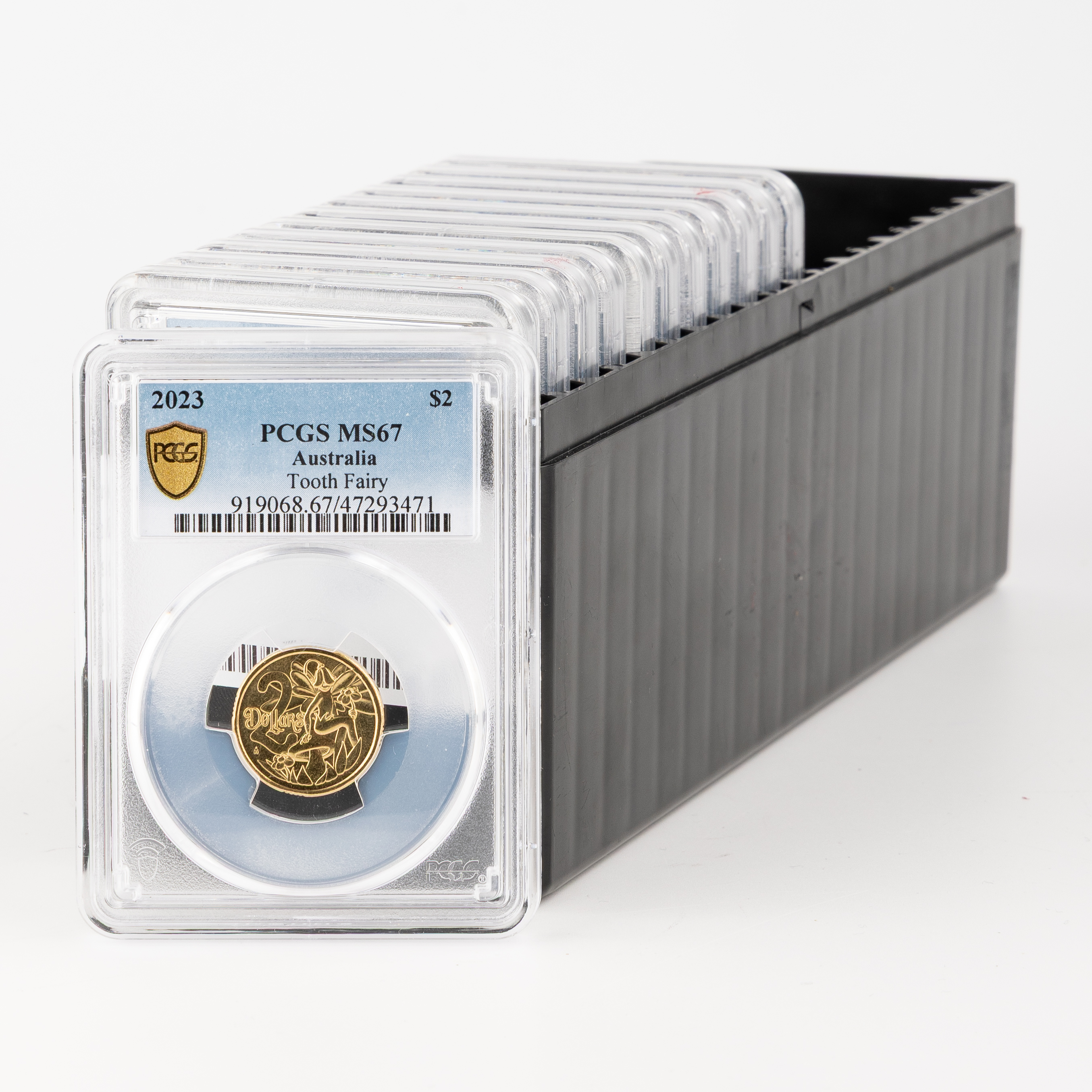 12x Tooth Fairy, Two Dollar, 2023, PCGS MS67