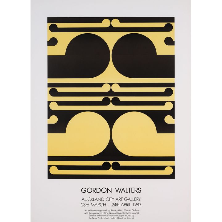 Gordon Walters 'Auckland City Art Gallery Exhibition Poster'