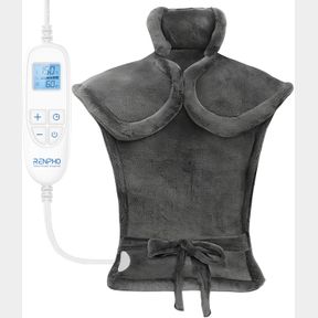 RENPHO HEATING PAD ELECTRIC FOR BACK, VALENTINES DAY & BIRTHDAY GIFTS FOR HER HIM WOMEN MEN MON DAD, NECK AND SHOULDER HEAT PAD, F