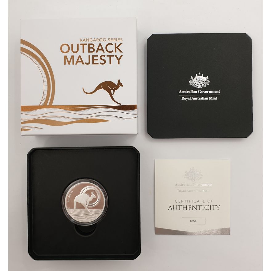 Outback Majesty 1oz Silver Proof Coin - 2021