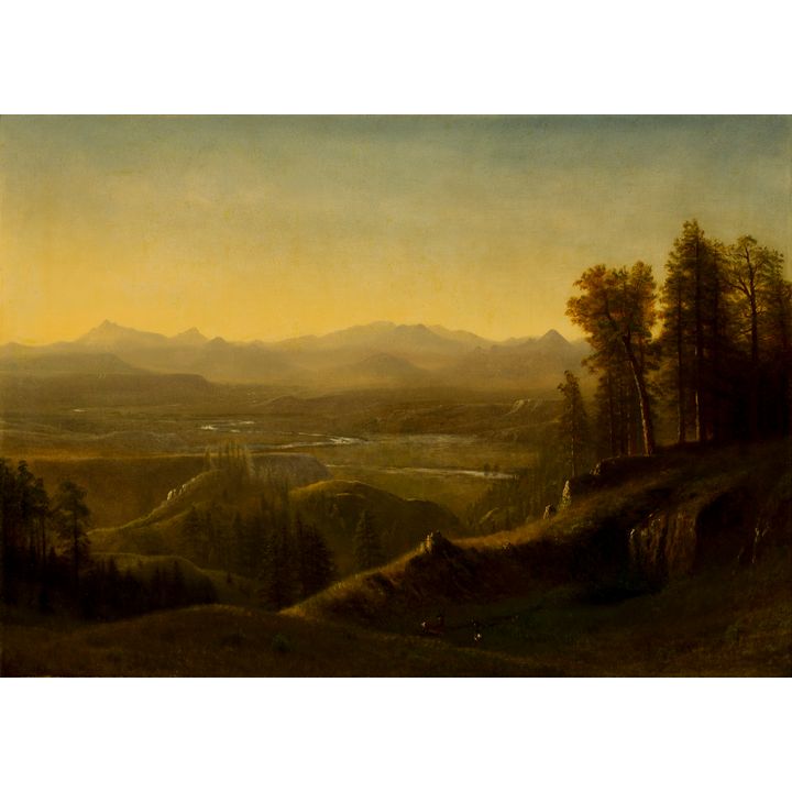 Albert Bierstadt (1830-1902), Wind River Country Wyoming