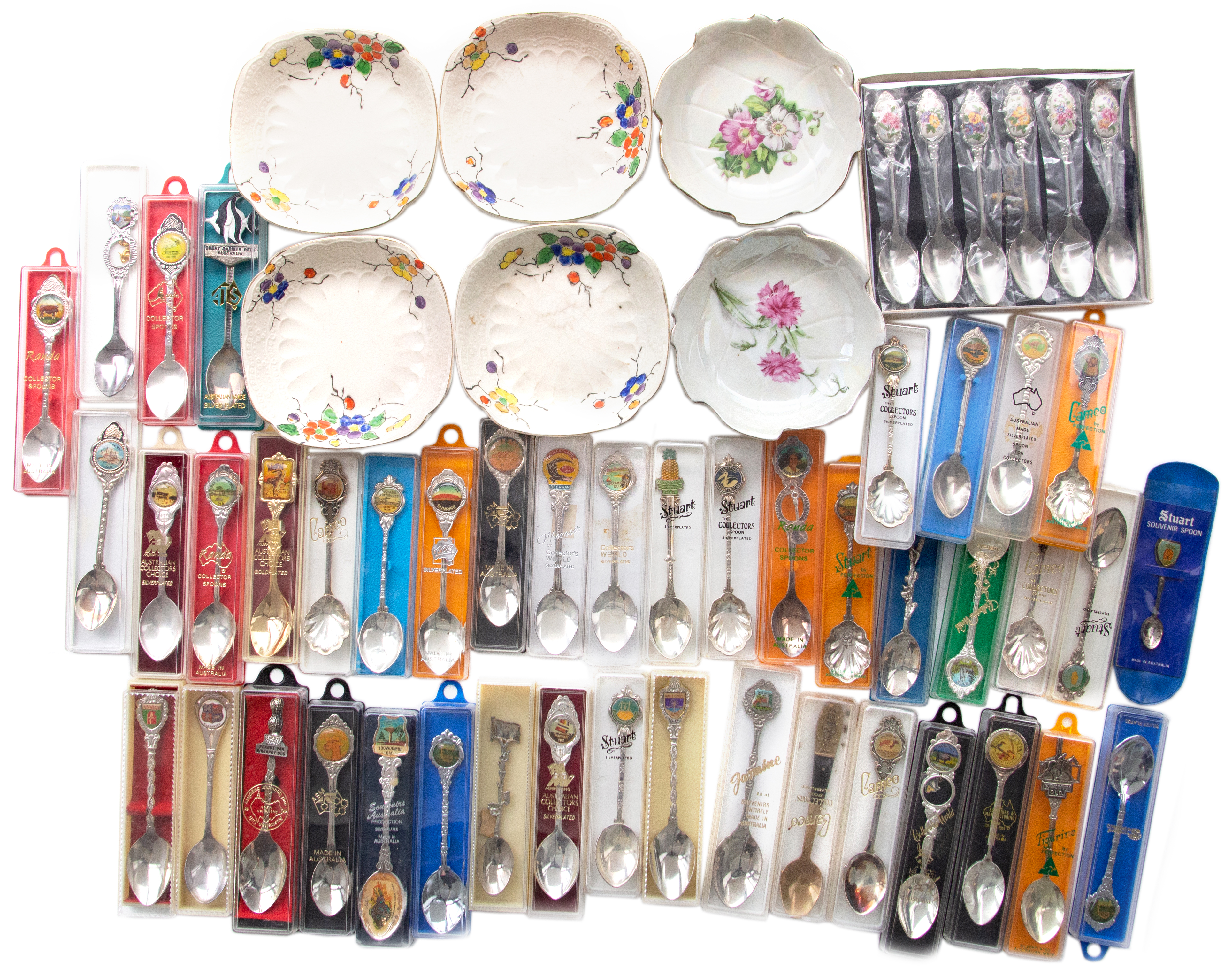254 · Souvenir Teaspoons,