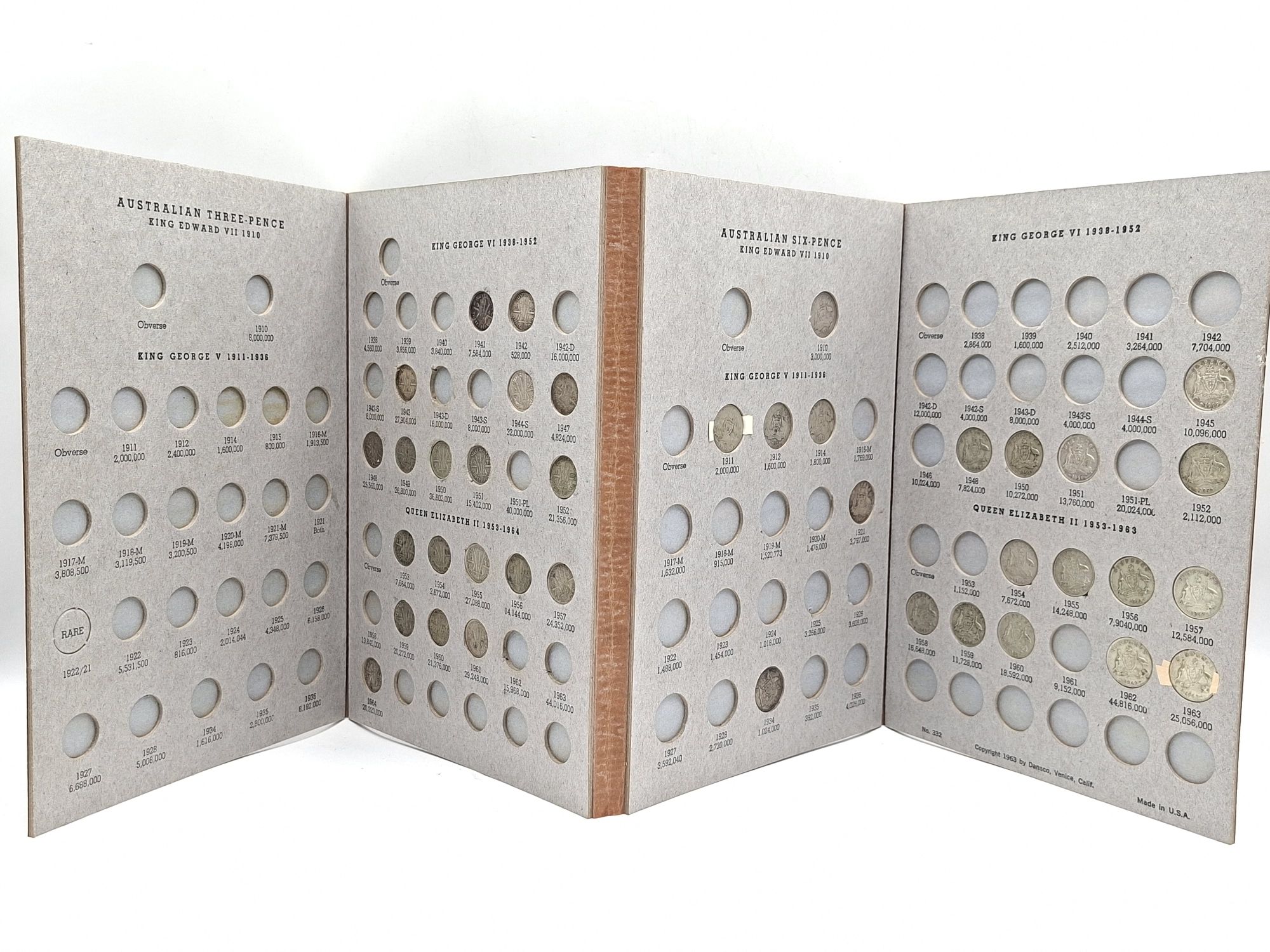 1329 · DANSCO THREE AND SIX PENCE ALBUM