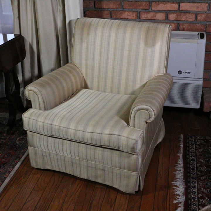 Sillón a rayas