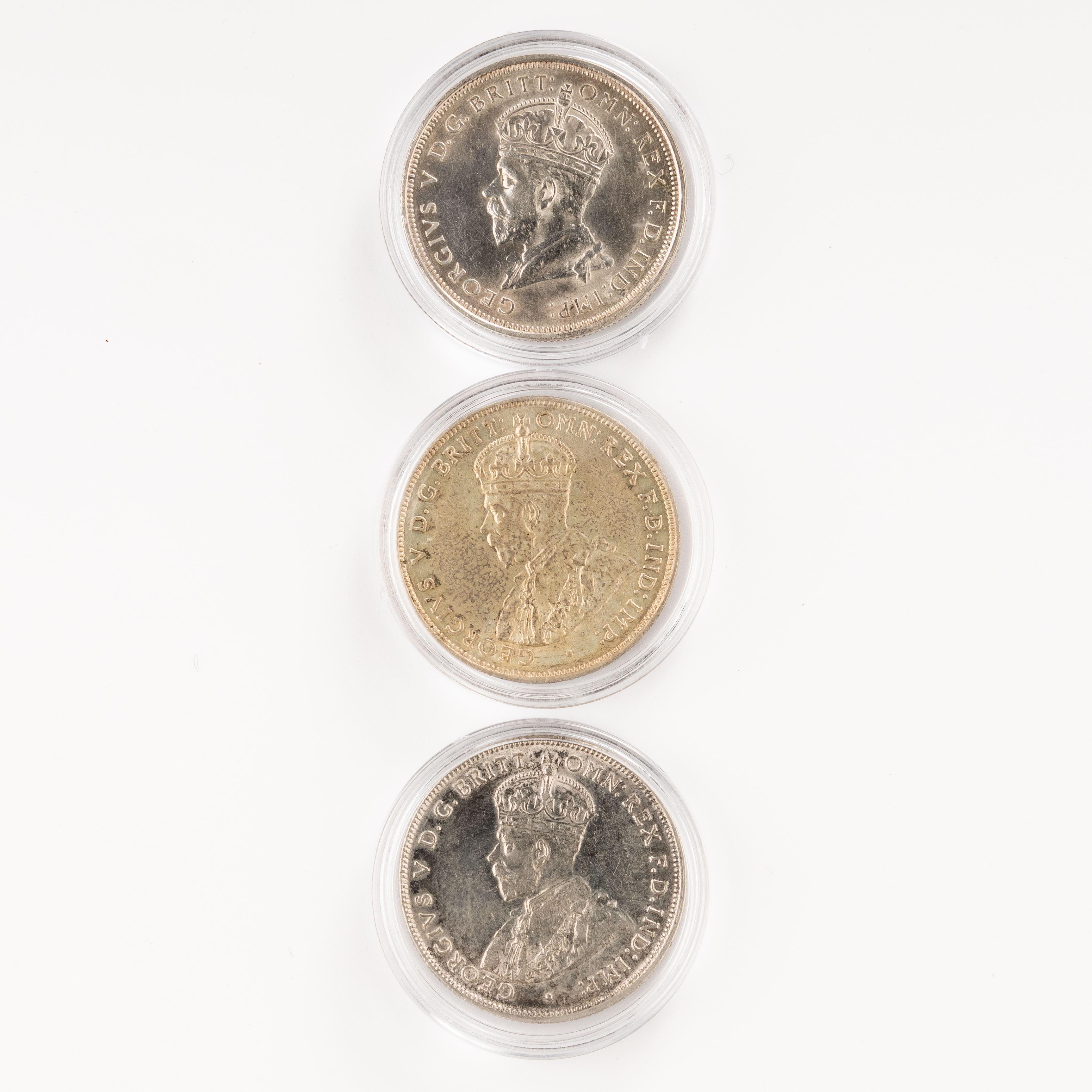 George V, Florin, 1927, aEF - aUNC