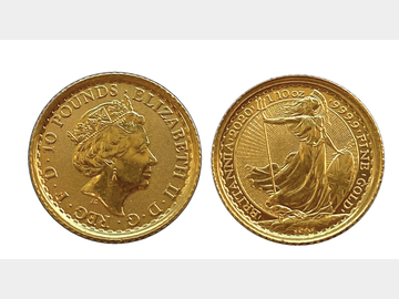 2020 ELIZABETH II 1/10TH GOLD 10 POUND BRITANNIA