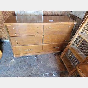Vintage real McCoy solid wood chest of drawers