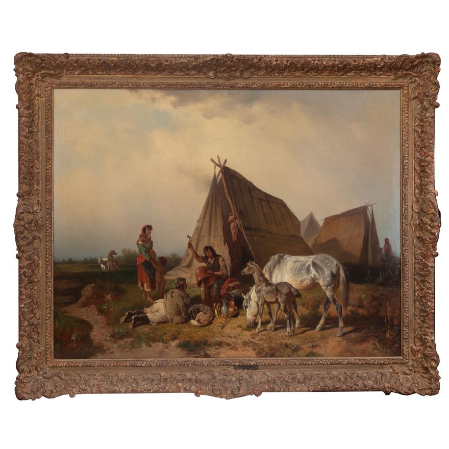 Adolf van der Venne | Kotlarz na puszcie