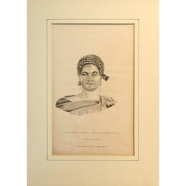 LEWIN, JOHN WILLIAM [1770-1819], A Hoodee O Gunna Chief of Rangee Hoo.
