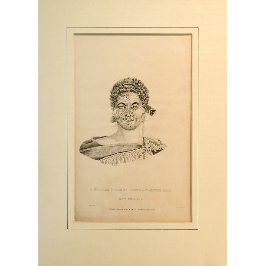 LEWIN, JOHN WILLIAM [1770-1819], A Hoodee O Gunna Chief of Rangee Hoo.