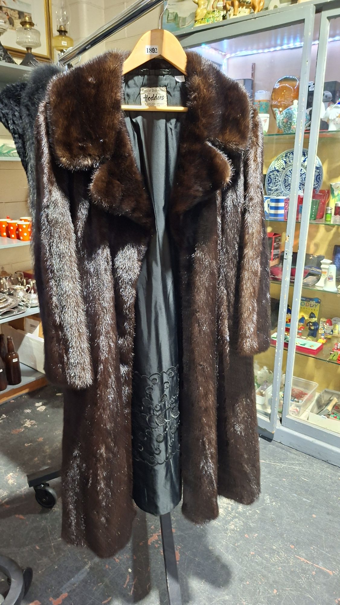 Ladies Art Deco Fur Coat