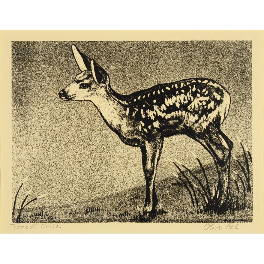 Olive Fell (1896-1980): Forest Child