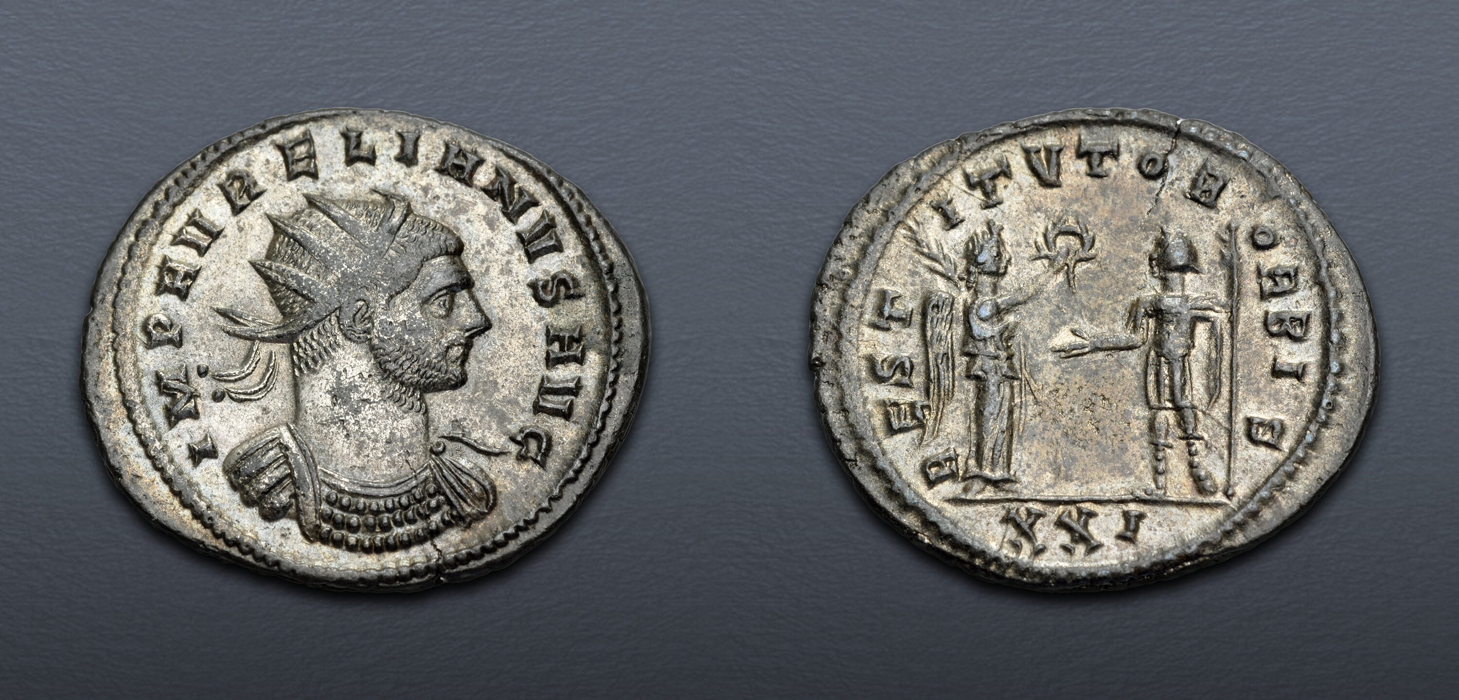 Aurelian. AD 270-275. Antoninianus (24mm, 3.58 g, 6h). Cyzicus mint ...
