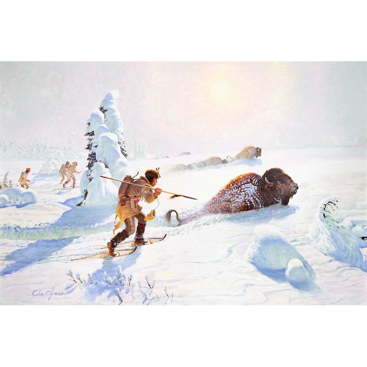 John Clymer (1907-1989), In the Dead of Winter