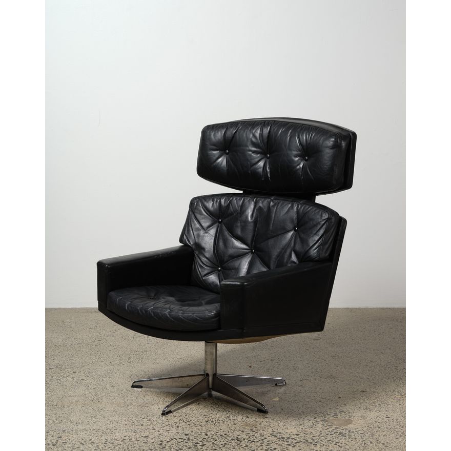 Excellent 1960s Danish space age armchair