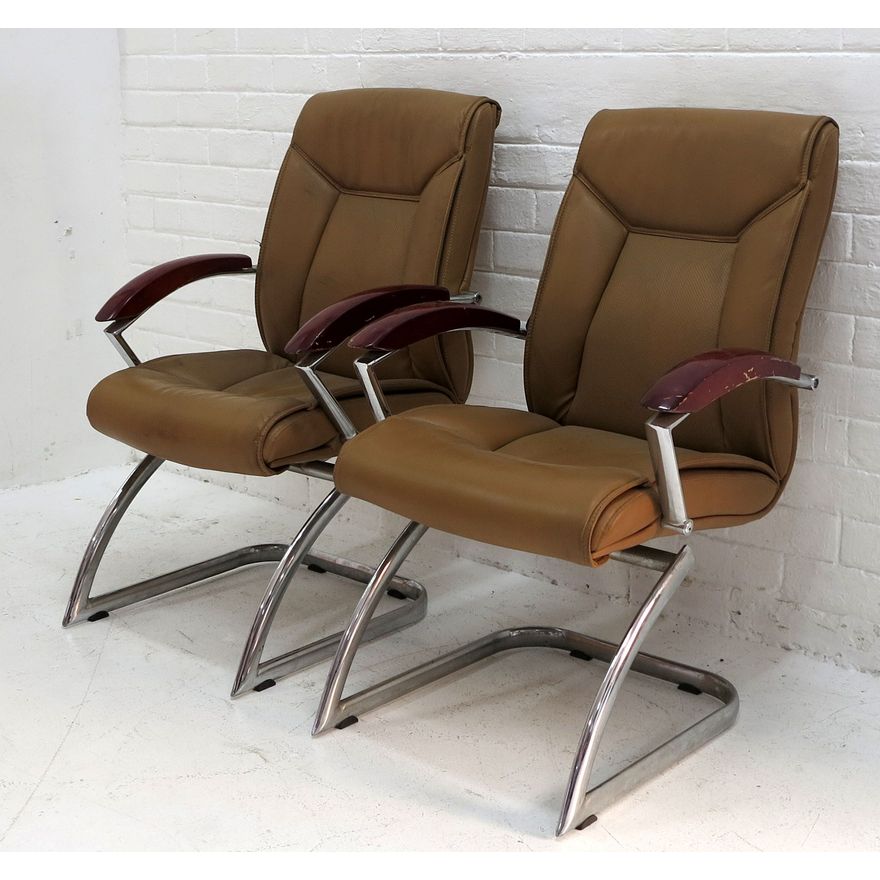 PAIR OF FULLERTON OFFICE CHAIRS