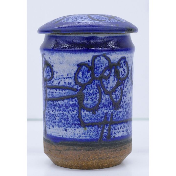 Robert Sperry Studio Pottery Cobalt Jar 5.5''