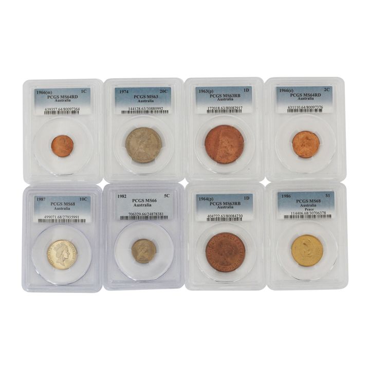 Elizabeth II, One Dollar, Accumulation