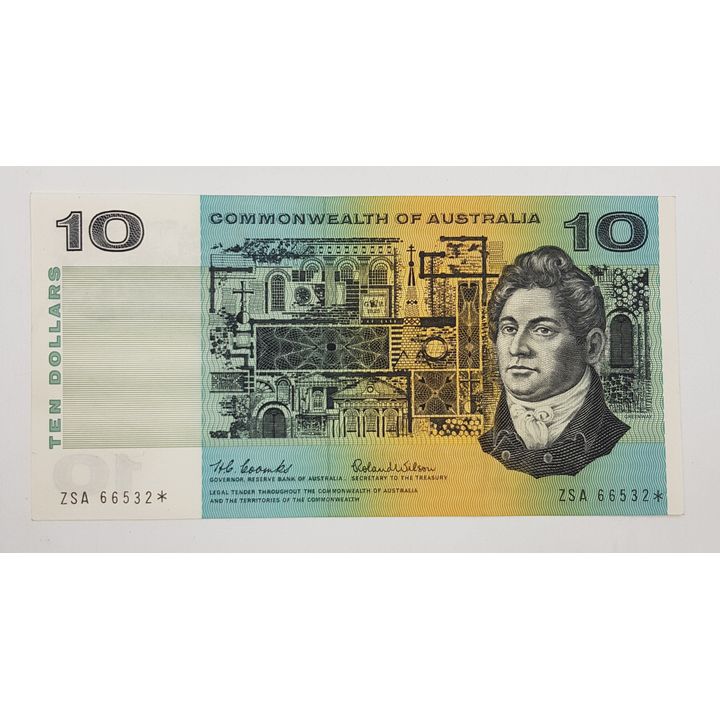 STAR NOTE - CoA C/W $10 Note (First Prefix)
