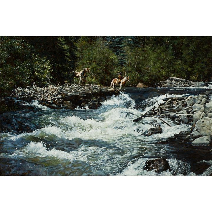 Craig Tennant (1946- ), Against the Current