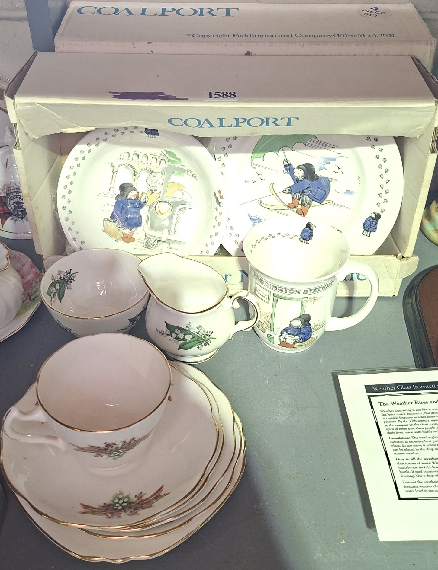 Coalport Paddington Bear Nursery Ware